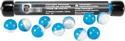 Umarex P2P Core Defense Powder Rounds .68CAL Blue/Black 10-Count