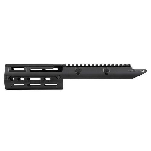 UTG MP5 M-LOK Handguard Black with Extended Upper Picatinny - MTU055SSM