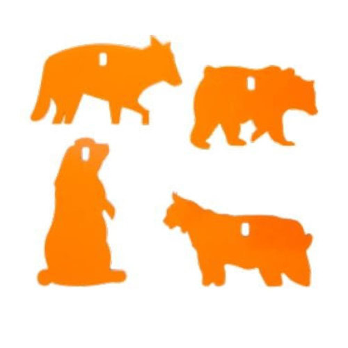 Champion Impact Steel Animal 4 Pack Targets - 44924C