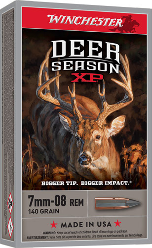WINCHESTER DEER XP 7MM-08 REM 140GR EXTREME PT 20RD 10BX/CS