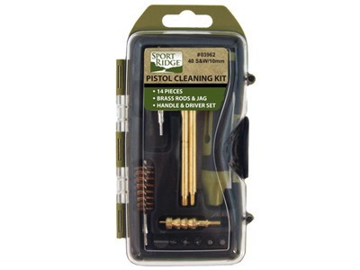 Pistol Cleaning Kit - 14 Piece 45 Cal.