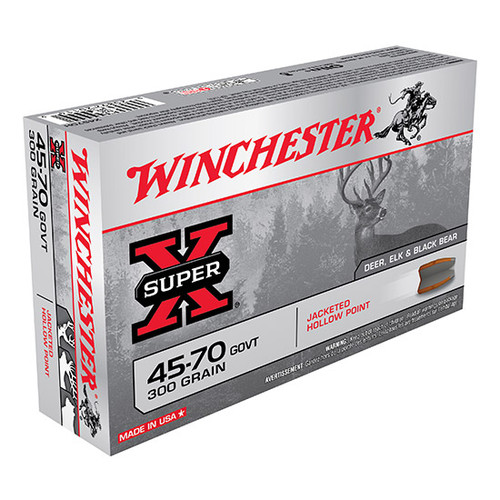 WIN SUPER-X 45-70 300GR JHP 20/10
