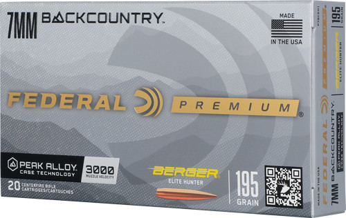 Federal 7MM BC 195gr Berger Elite Hunter 20-Round 10BX/CS