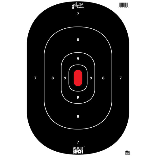 Pro-Shot 12" x 17" Silhouette Target Tag Paper 8 Count - SILH-INTP-8PK