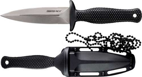 Cold Steel Counter Tactical II 3.3" Boot/Belt Knife Spear Point