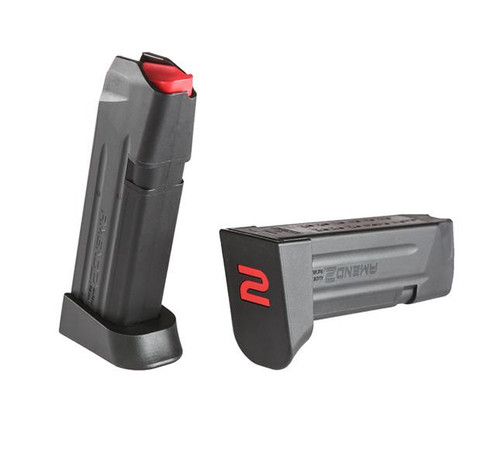 C&E Innovations DBA Amend2 A2-19 Polymer Handgun Magazine Black for Glock 19 9mm Luger 15/rd