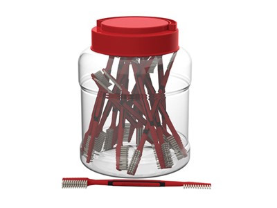 Dual End Cleaning Brushes - 25 Pk