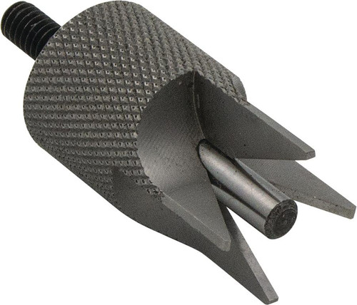 Hornady Lock-N-Load 4-Blade Outside Diameter Deburring Tool Silver Steel - 050173