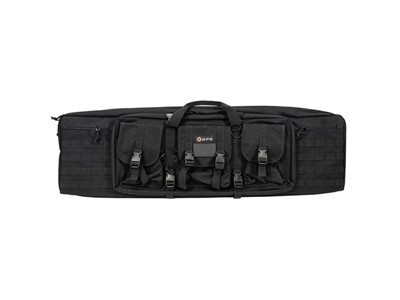 Double Rifle Case - Black, 42"