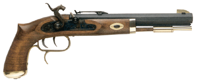 Traditions Trapper Pistol 50 CAL Percussion Blued/Hardwood