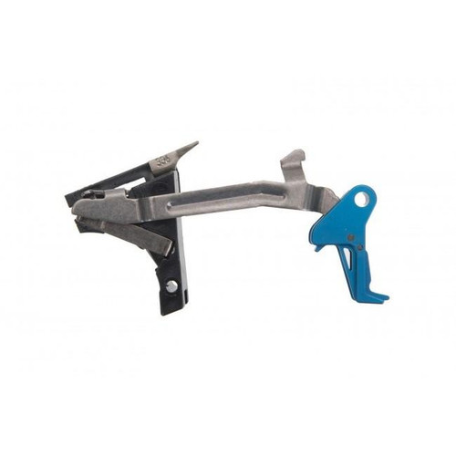 CMC Triggers 9mm Glock Gen 4 Flat Trigger Assembly Blue - 71701B