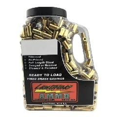 Lightning Reman. Cleaned & Polished Brass Jug 9mm Luger Ammo 500 Rounds - LA-3009FJ