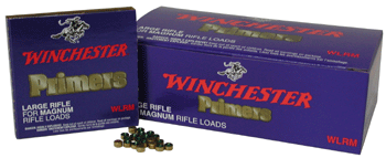 Winchester Primers Large Rifle Magnum 5000 Pack Case