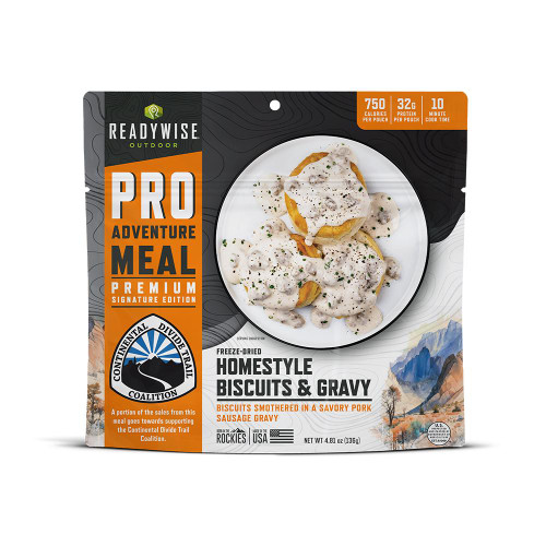 ReadyWise Pro Meal Biscuits & Gravy Single Pack - RW05-403