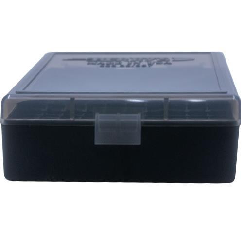 Berry's Ammo Box 38 Special/357 Magazine Smoke/Black Polypropylene 100-Round - 75321