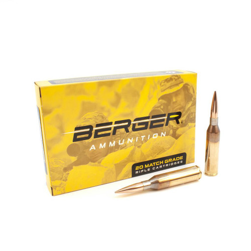 Berger Match Grade 300 Norma Magnum Ammo 215 Grain Hybrid Target Box of 20