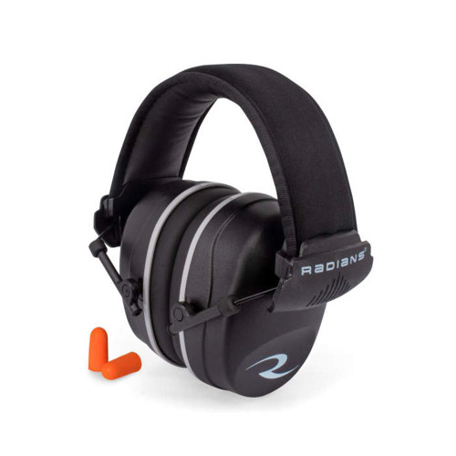 Radians R2500 Muff Foam 25dB 32 Over the Head Orange Black Adult 1 Pair - R2500CS