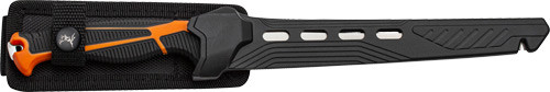 MC ELK RIDGE TREK 7" FILLET KNIFE WITH SHEATH BLK/ORG/SS