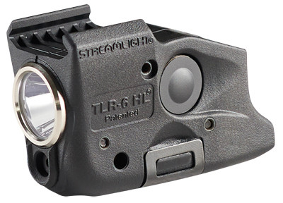 Streamlight TLR-6 HL Gun Light Black 300 Lumens White LED/Red Laser S&W M&P - 69342