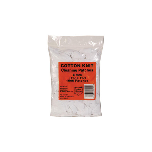Southern Bloomer 6mm Cleaning Patches 1000/Pack - #120