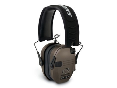 Razor Slim Low Profile Electronic Earmuff - Flat Dark Earth