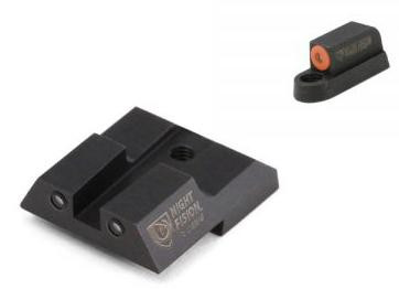 Night Fision Perfect Dot NS Set w/Orange Front + Square Black Rear for Cz-Usa P-07 P-09
