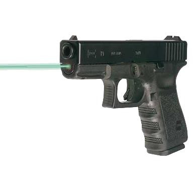 LaserMax Guide Rod Laser for Glock 19 23 32 and 38 Gen 1-3 - Green