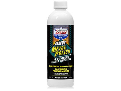 Lucas Oil Gun Metal Polish 16oz Liquid Bottle - 10880