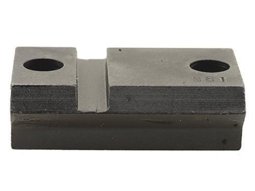 Weaver Grand Slam Steel Top Mount Scope Base - Matte Black #S61 Anschutz 1568 Rear