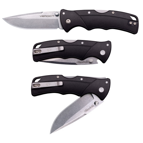 Cold Steel Verdict 3" Clip Point Black