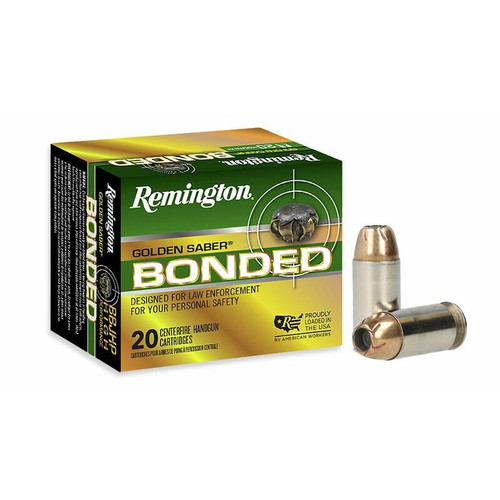 Remington Golden Saber Bonded Handgun Ammunition .45 ACP 230 gr JHP 20/ct