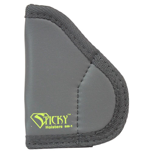 Sticky Holsters SM-1 IWB Size 1 Black/Green Latex Free Fits NAA Widow - SM1 NAA
