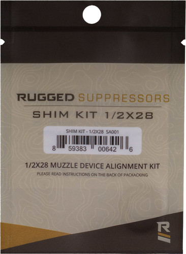 Rugged Suppressors Shim Kit 5/8X24