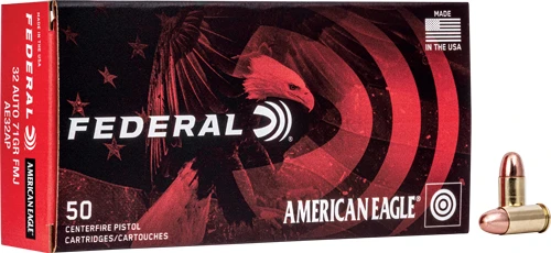 Federal AE 25 ACP 50gr FMJ 50-Round 20BX/CS