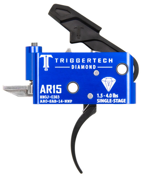 Triggertech TT AR15 Trigger Black Diamond Pro Curved