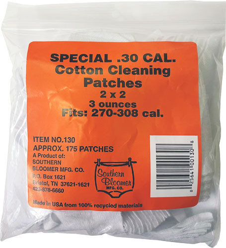 Southern Bloomer .30 Caliber Cleaning Patch 175-PACK