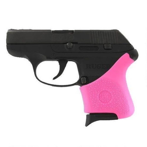 Hogue Grips Handall Universal Grip Sleeve Ruger Lcp- Pink