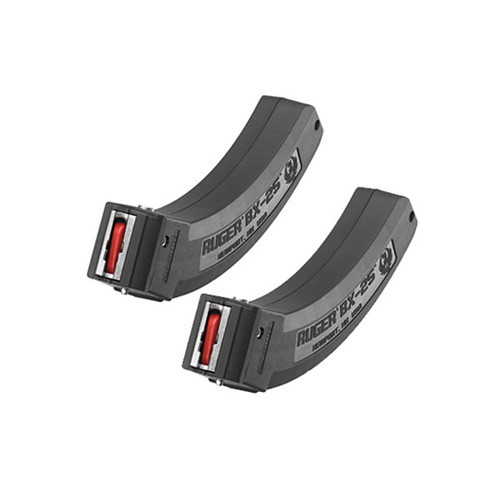 RUGER® BX-25® MAGAZINE 2-PACK - 25 ROUND, BLACK