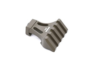 Warne Picatinny Side Mount Adapter Dark Earth, 45&xb0; Offset - A645DE