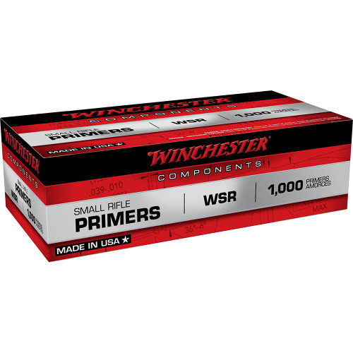 Winchester Centerfire #6-1/2 116 Small Rifle 1000 Count - WSR