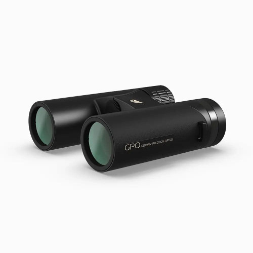 German Precision GPO Passion ED Binoculars 10x32 Charcoal Black