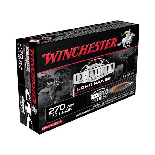 Winchester Expedition Big Game Long Range Rifle Ammunition .270 Win 150 gr. AB 20/ct