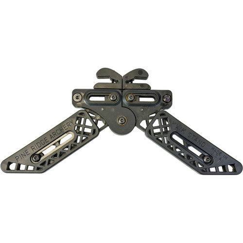 Pine Ridge Kwik Stand In-Line Bow Support Black - 2564-BK