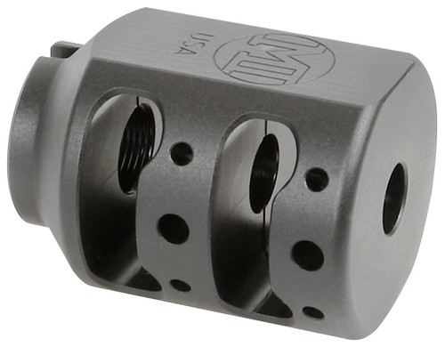 Midwest Industries Alpha Tank Brake Black M14X1LH - ALPHATBM14X1LHN