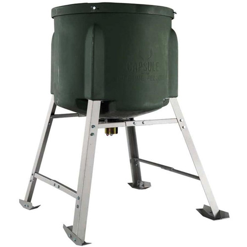 Gamekeeper Capsule Feeder 400 lb Feeder with Legs - MOTOR FREIGHT ONLY