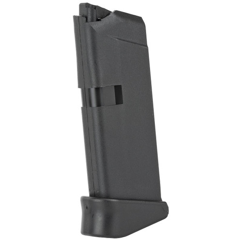 Glock Factory Handgun Magazine Black for Model 42 .380 Auto 6/rd with Extension Bulk