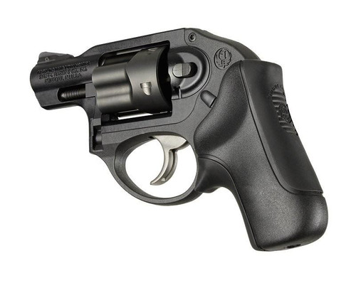 Hogue Ruger Lcr: Black Rubber Bantam Boot Tamer Cushion Grip without Finger Grooves