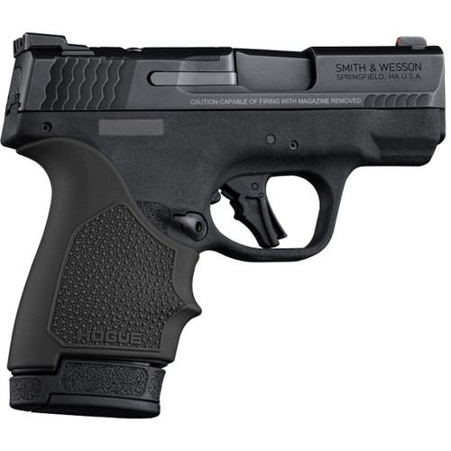 Hogue HandAll Beavertail Grip Sleeve S&W M&P 9 Shield Plus Black