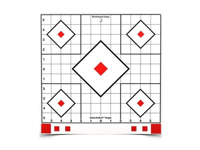 Birchwood Casey Stick-A-Bull 12" Sight-In Self Adhesive Targets - BC33922