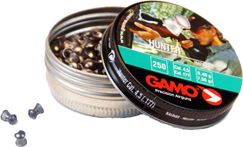 GAMO 177 HUNTER PELLETS 7.56 GRAINS 250PK TIN